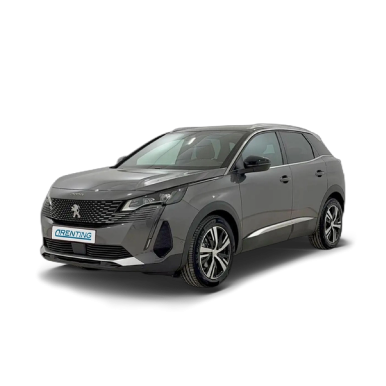 Renting Peugeot 3008 1.2 PureTech 96KW S&S GT EAT8 Gris