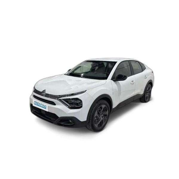 Renting Citroen C4 X 1.2 PureTech Plus S&S EAT8 130 Blanco