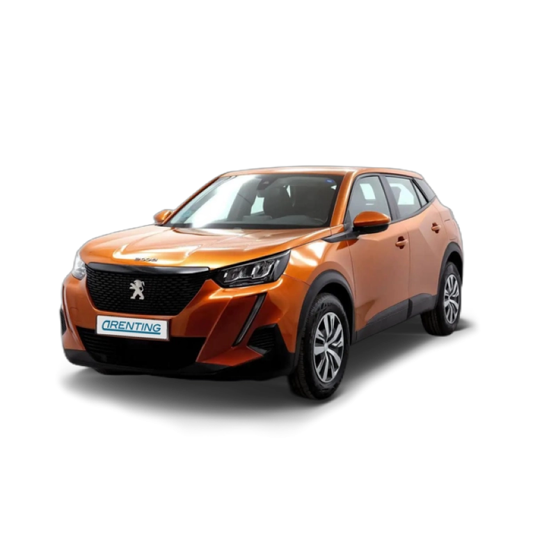 Renting Peugeot 2008 1.2 PureTech S&S Active 100 Naranja 1