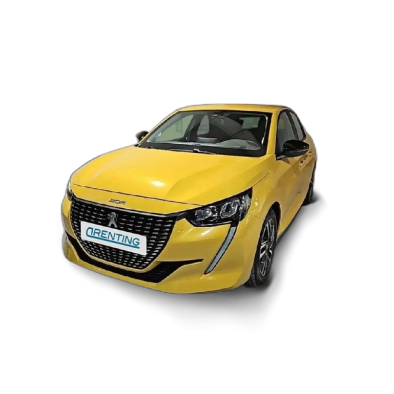 Renting Peugeot 208 1.2 Puretech S&S Active Pack 100 Amarillo 2