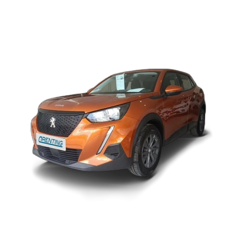 Renting Peugeot 2008 1.2 PureTech S&S Active Pack 100 Naranja