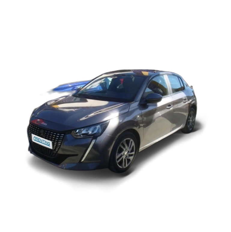 Renting Peugeot 208 1.2 Puretech S&S Active Pack 100 Gris 1