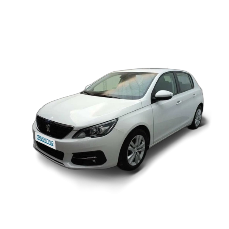 Renting Peugeot 308 1.2 PureTech S&S Active Pack 110 Blanco 1