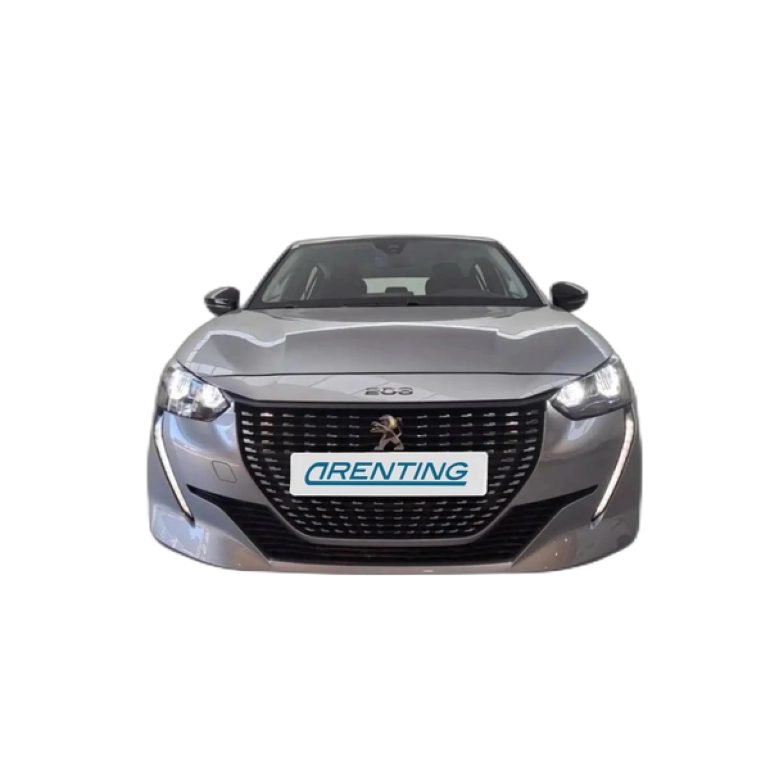 Renting Peugeot 208 1.2 Puretech S&S Active Pack 75 Gris 2