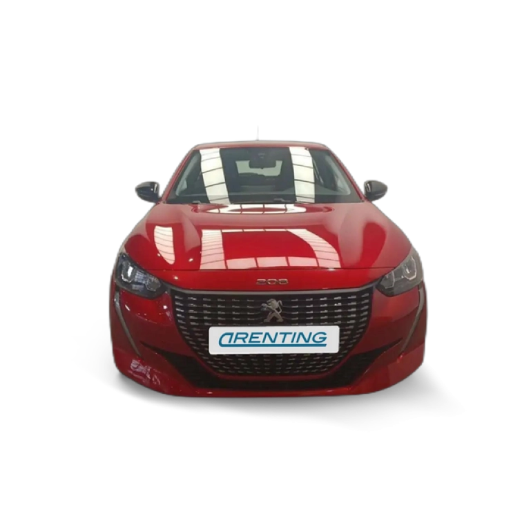 Renting Peugeot 208 1.2 Puretech S&S Active Pack 75 Rojo