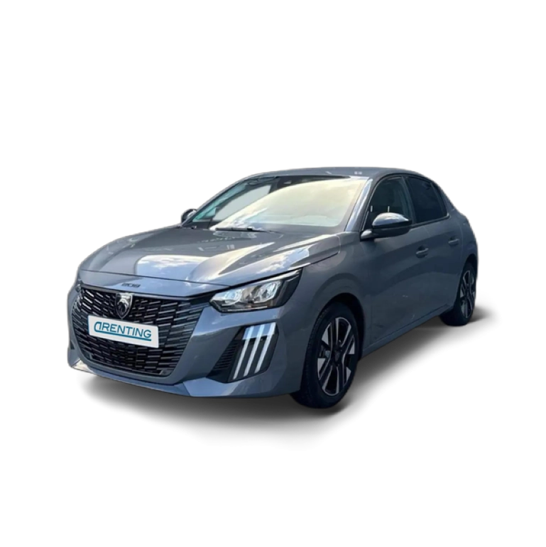 Renting Peugeot 208 1.2 Puretech S&S Allure 100 Gris 2