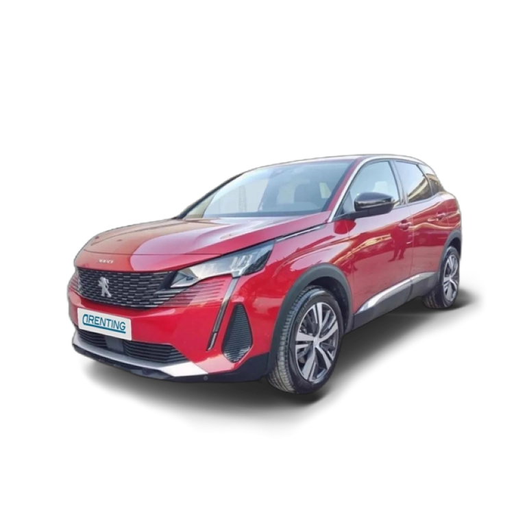 Renting Peugeot 3008 1.2 PureTech S&S Allure 130 Rojo 1 1