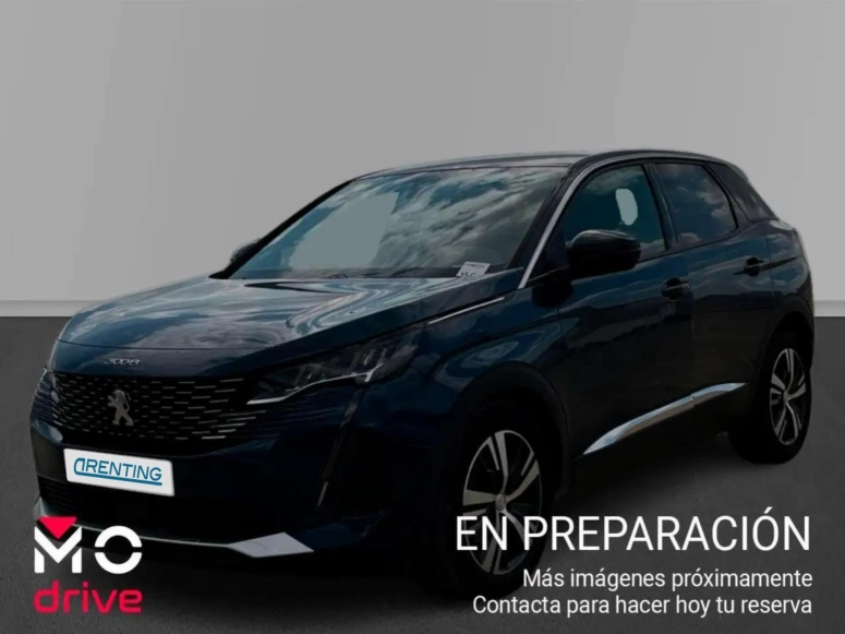 Renting Peugeot 3008 1.2 PureTech S&S Allure 130 Azul 3