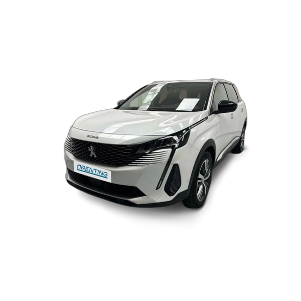 Renting Peugeot 5008 1.2 PureTech S&S Allure 7 pl. 130 Blanco 2