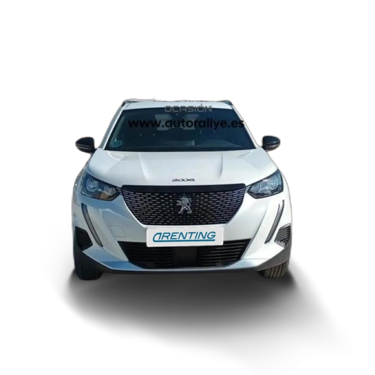 Renting Peugeot 2008 1.2 PureTech S&amp;S Allure Pack 100 Blanco 1