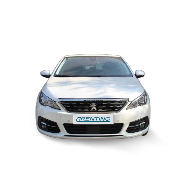 Renting Peugeot 308 1.2 PureTech S&S Allure Pack 130 Blanco