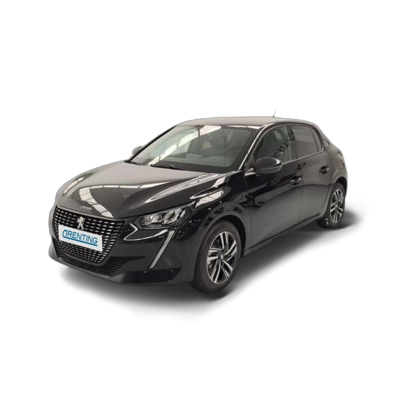 Renting Peugeot 208 1.2 Puretech S&S Allure Pack EAT8 100 Negro 2