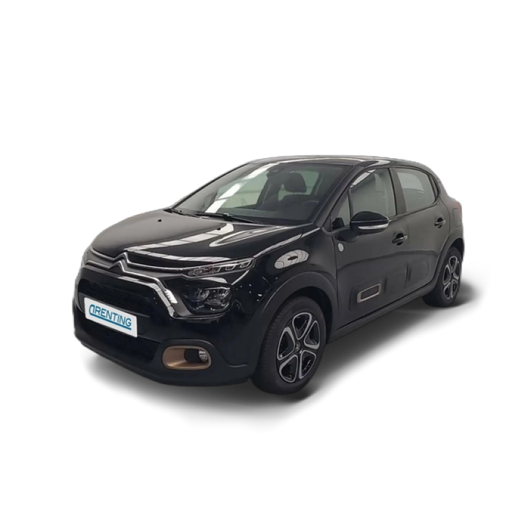 Renting Citroen C3 1.2 PureTech S&S C-Series 83 Negro