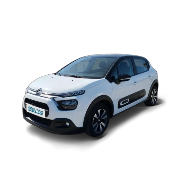 Renting Citroen C3 1.2 PureTech S&S Feel 83 Blanco 3 1