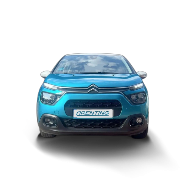 Renting Citroen C3 1.2 PureTech S&S Feel 83 Azul