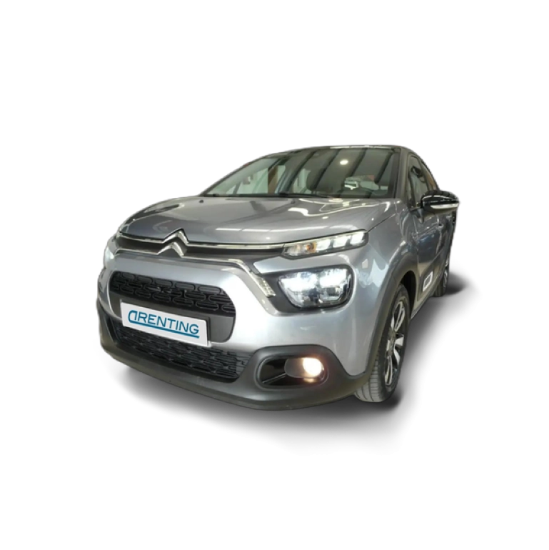 Renting Citroen C3 1.2 PureTech S&S Feel Pack 83 Gris