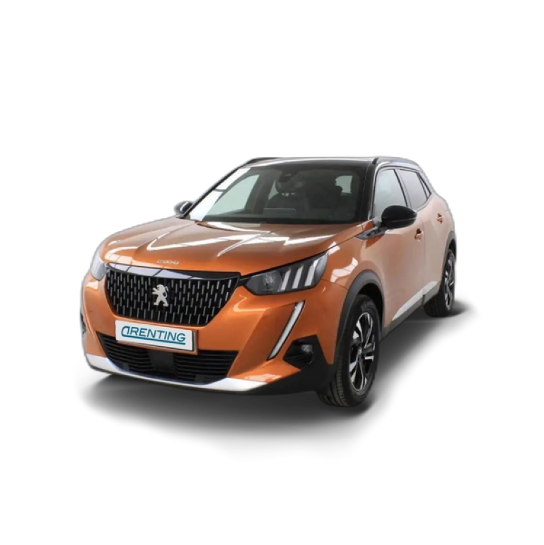 Renting Peugeot 2008 1.2 PureTech S&S GT EAT8 130 Naranja 1