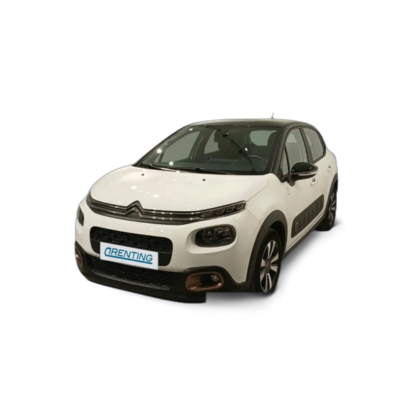 Renting Citroen C3 1.2 PureTech S&S Origins 83 Blanco 1