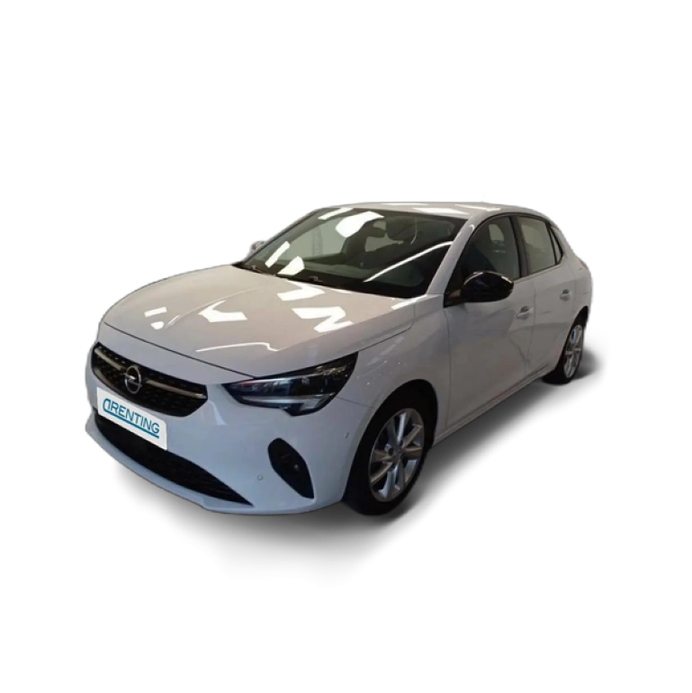 Renting Opel Corsa 1.2T XHL S/S Elegance 100 Blanco