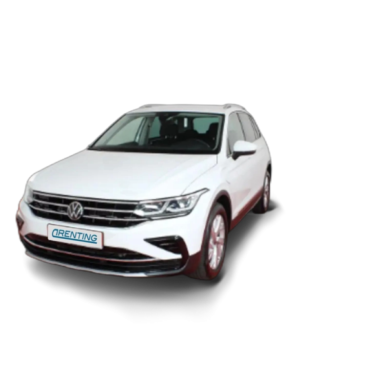 Renting Volkswagen Tiguan 1.4 eHibrid Life 180kW Blanco