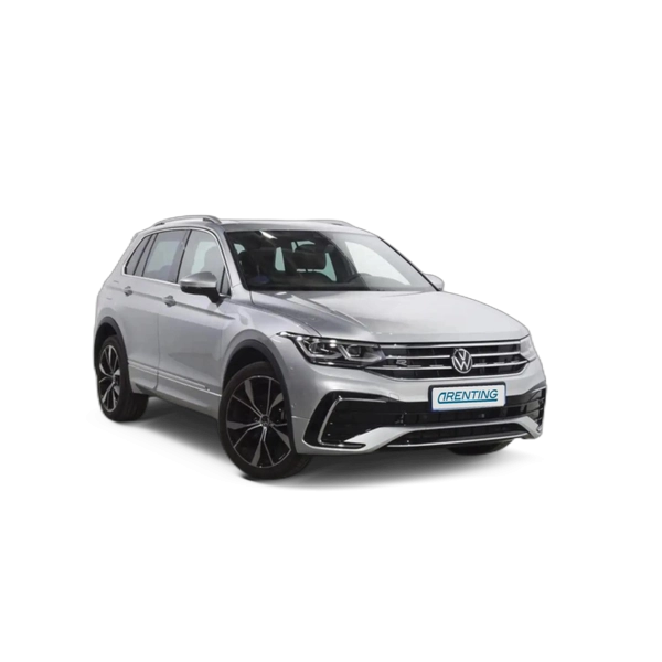 Renting Volkswagen Tiguan 1.4 eHibrid R-Line 180kW Plateado