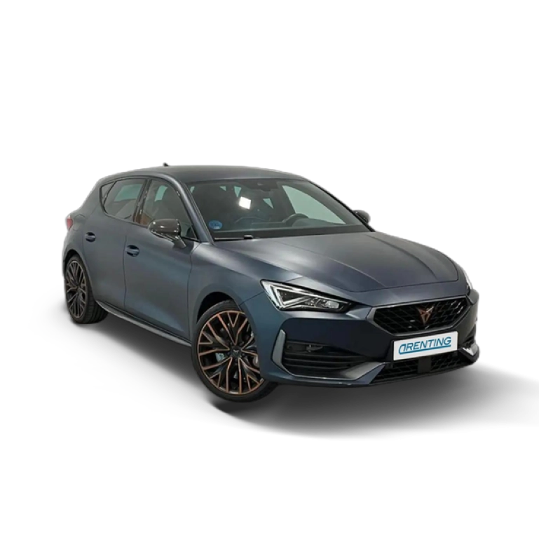 Renting CUPRA Leon 1.4 TSI VZ e-Hybrid DSG 245 Azul