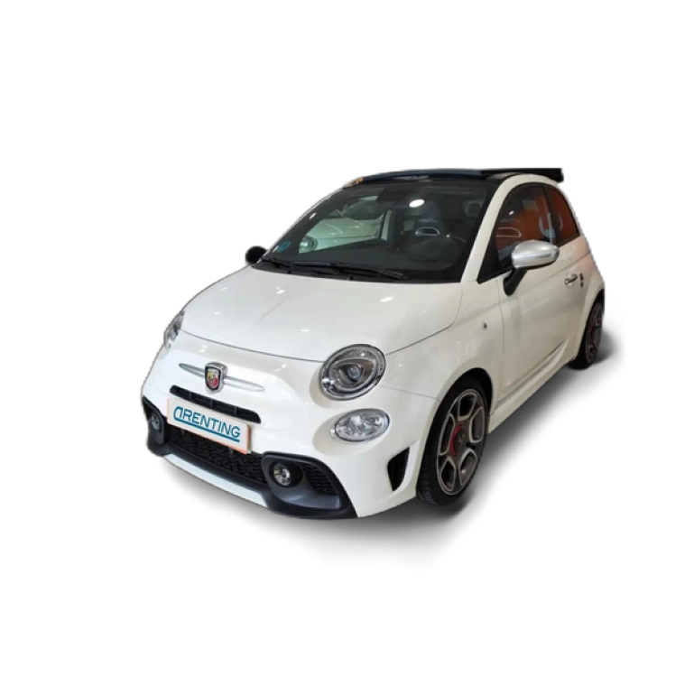 Renting Abarth 595C 1.4T JET TURISMO AUT. 121KW Blanco