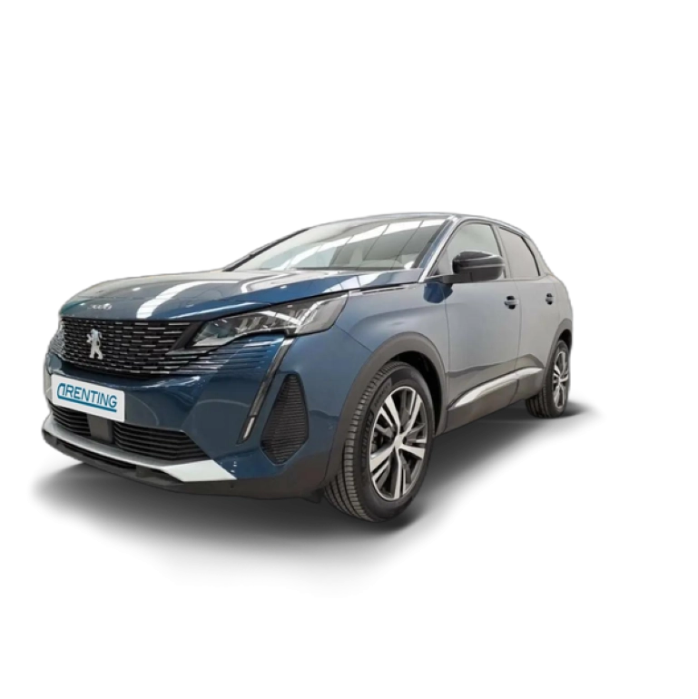 Renting Peugeot 3008 1.5 BlueHDi 96kW S&S  EAT8 Allure Pack Verde