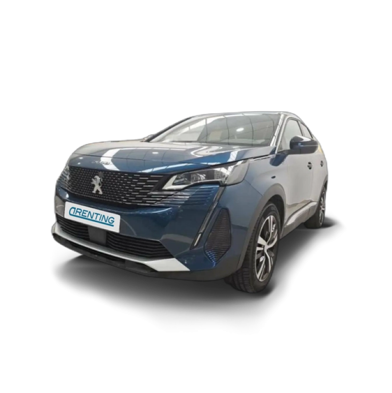 Renting Peugeot 3008 1.5 BlueHDi 96kW S&S  EAT8 GT Negro