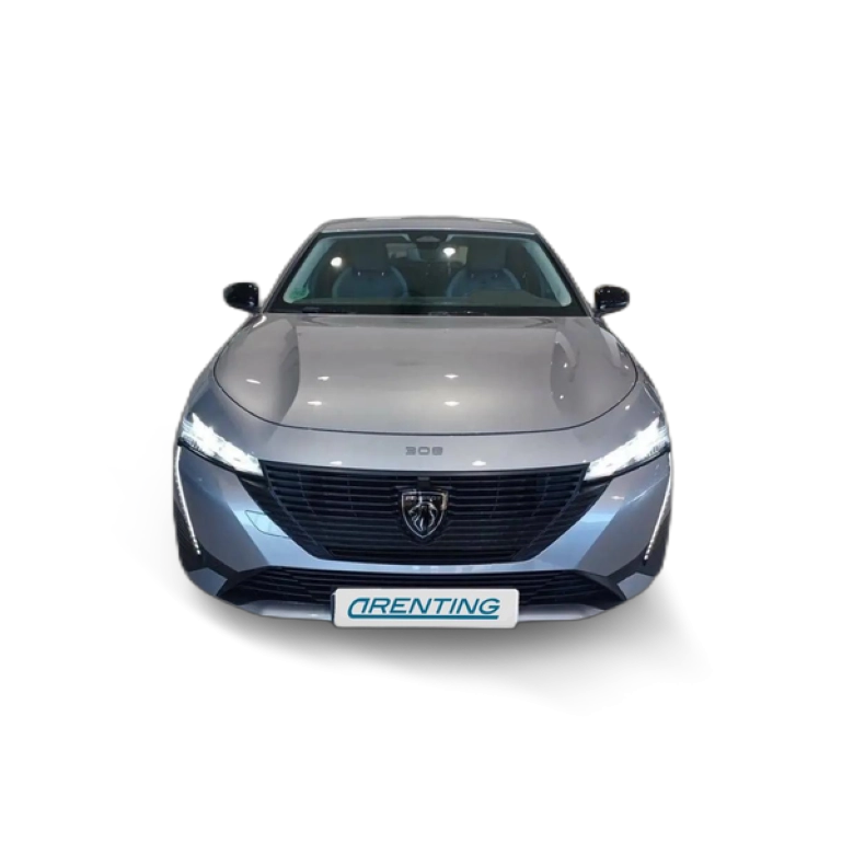 Renting Peugeot 308 1.5 BlueHDi S&S Allure EAT8 130 Gris