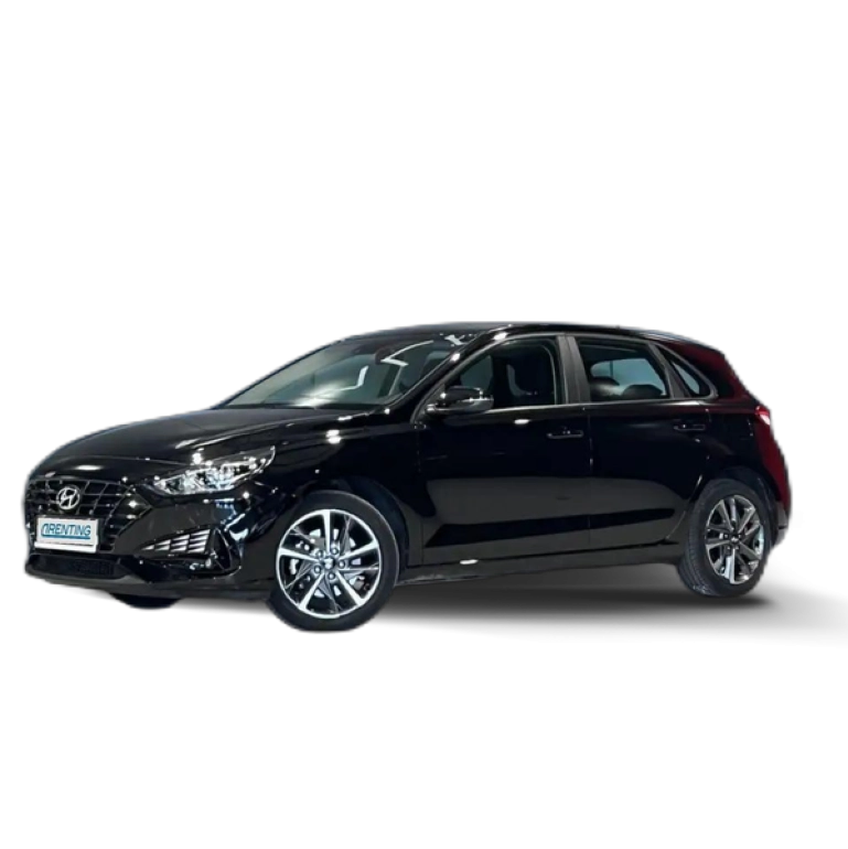 Renting Hyundai i30 1.5 DPI Klass SLX 110 Negro 1