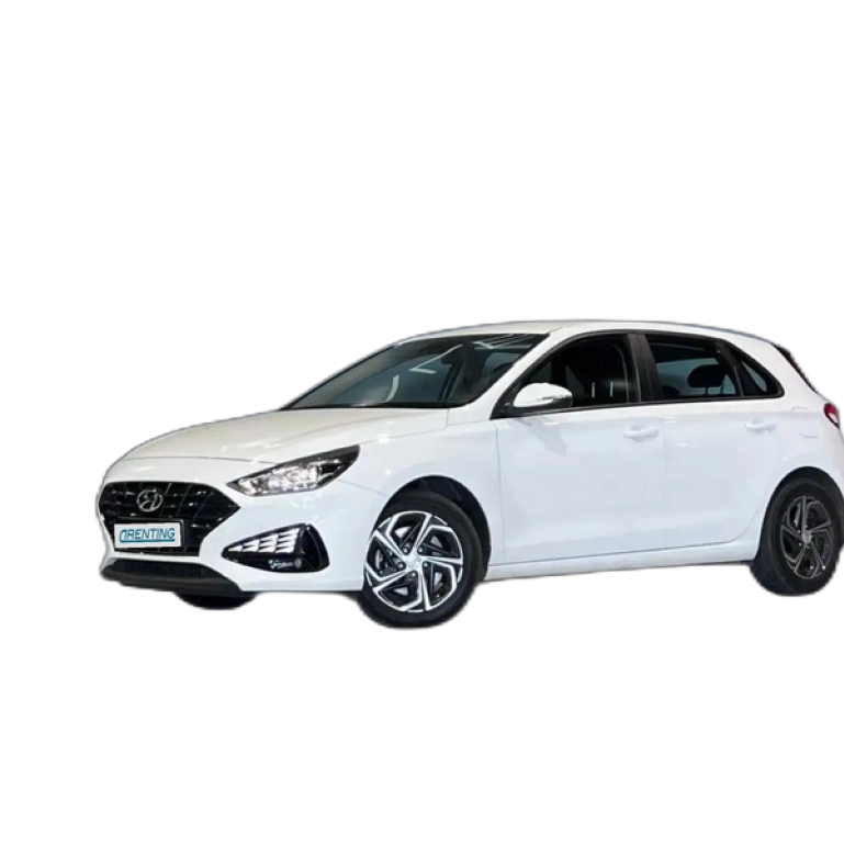 Renting Hyundai i30 1.5 DPI Klass SLX 110 Blanco 2