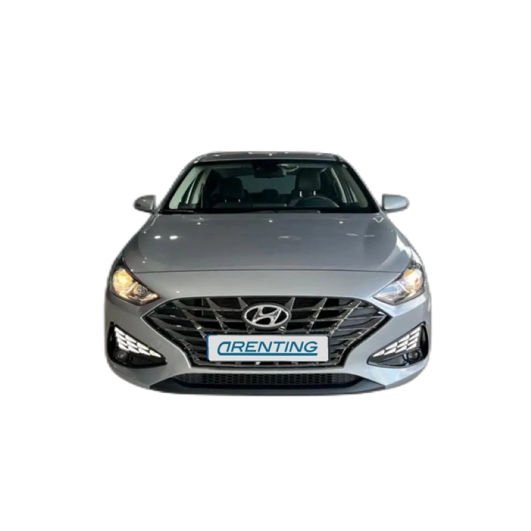 Renting Hyundai i30 1.5 DPI Klass SLX 110 Gris 3