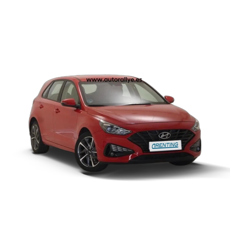 Renting Hyundai i30 1.5 DPI Klass SLX 110 Rojo 4