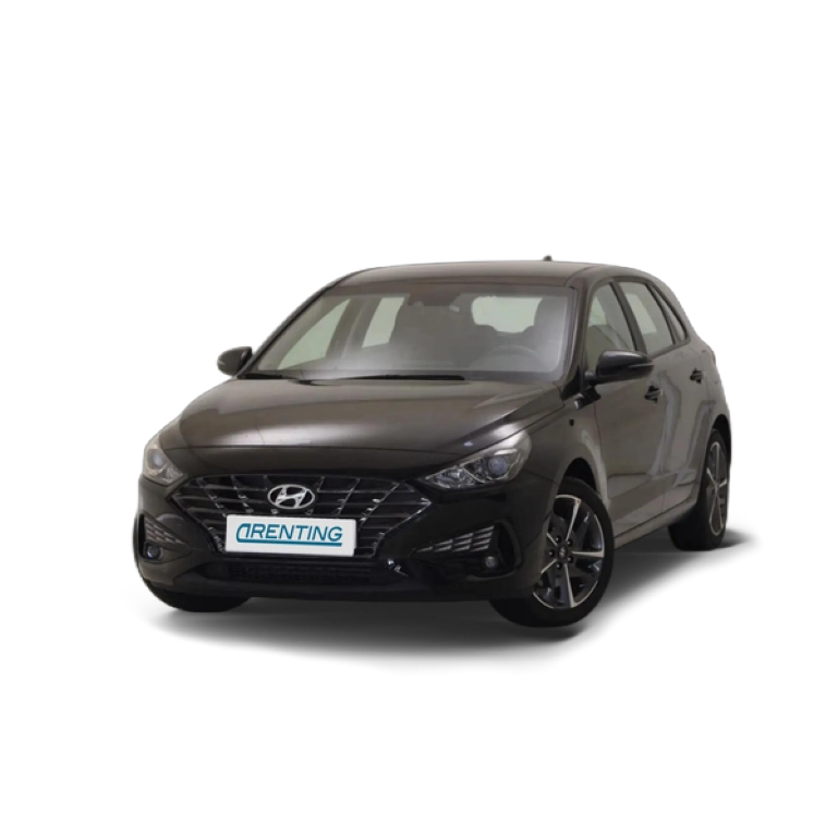 Renting Hyundai i30 1.5 DPI Klass SLX 110 Negro