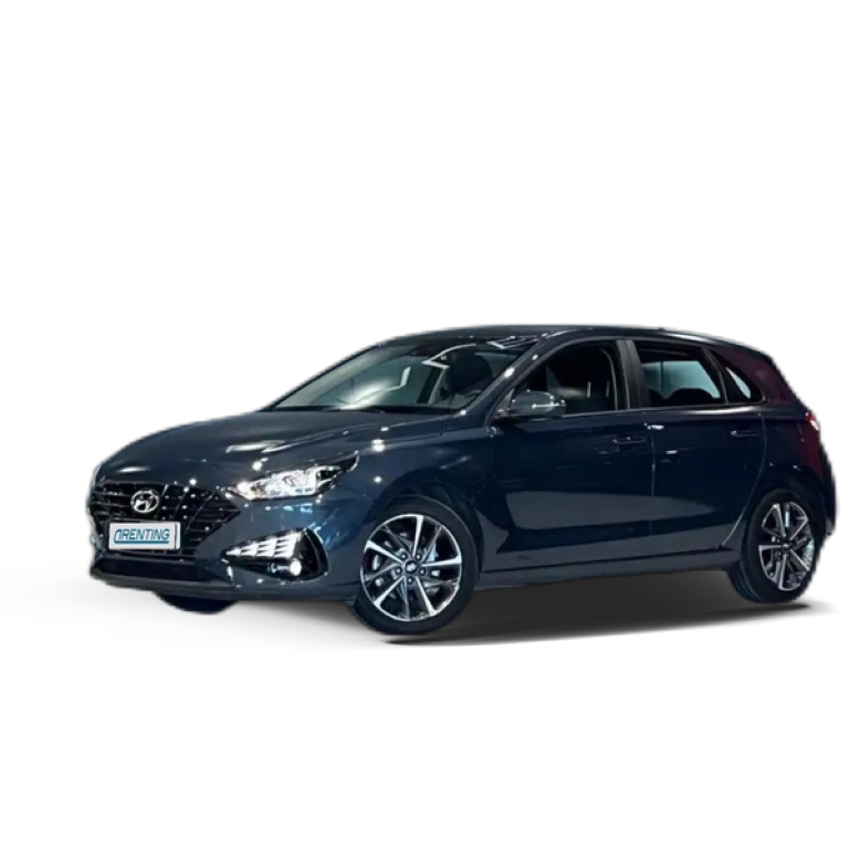 Renting Hyundai i30 1.5 DPI Klass SLX 110 Gris 1