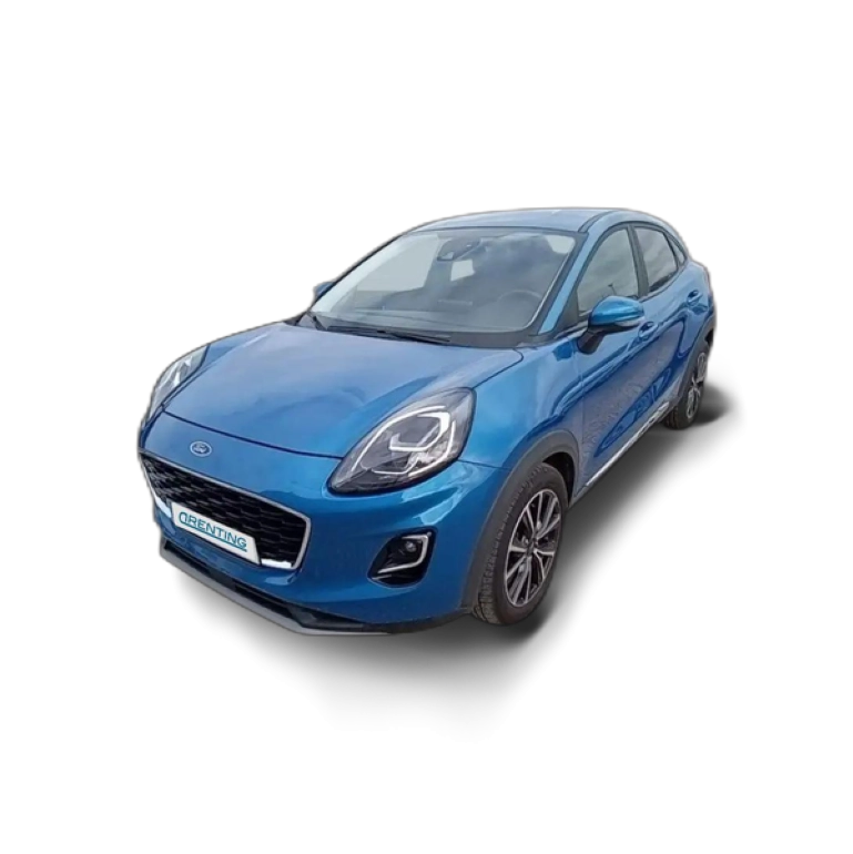 Renting Ford Puma 1.5 Ecoblue Titanium 120 Azul