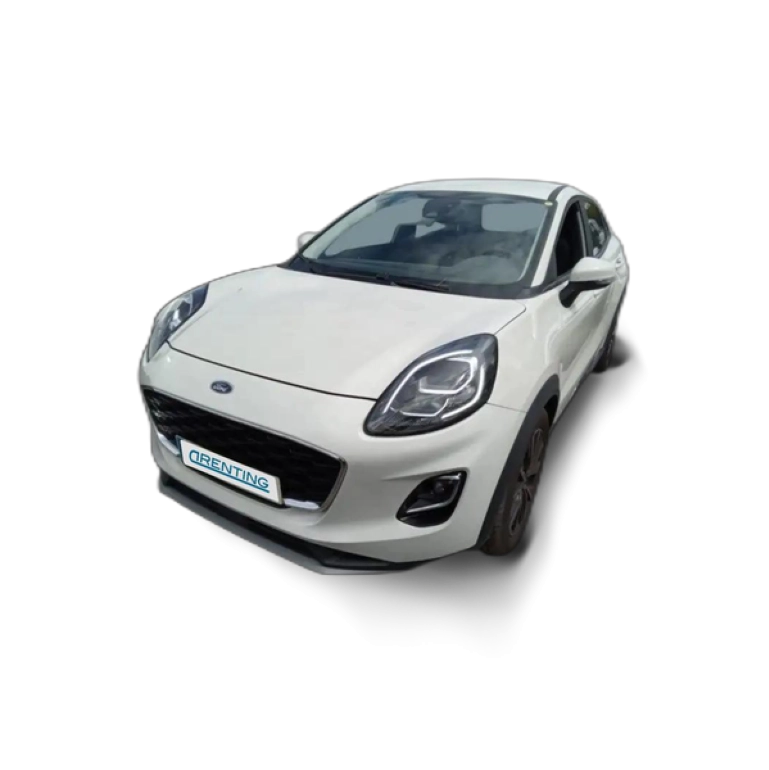 Renting Ford Puma 1.5 Ecoblue Titanium 120 Blanco