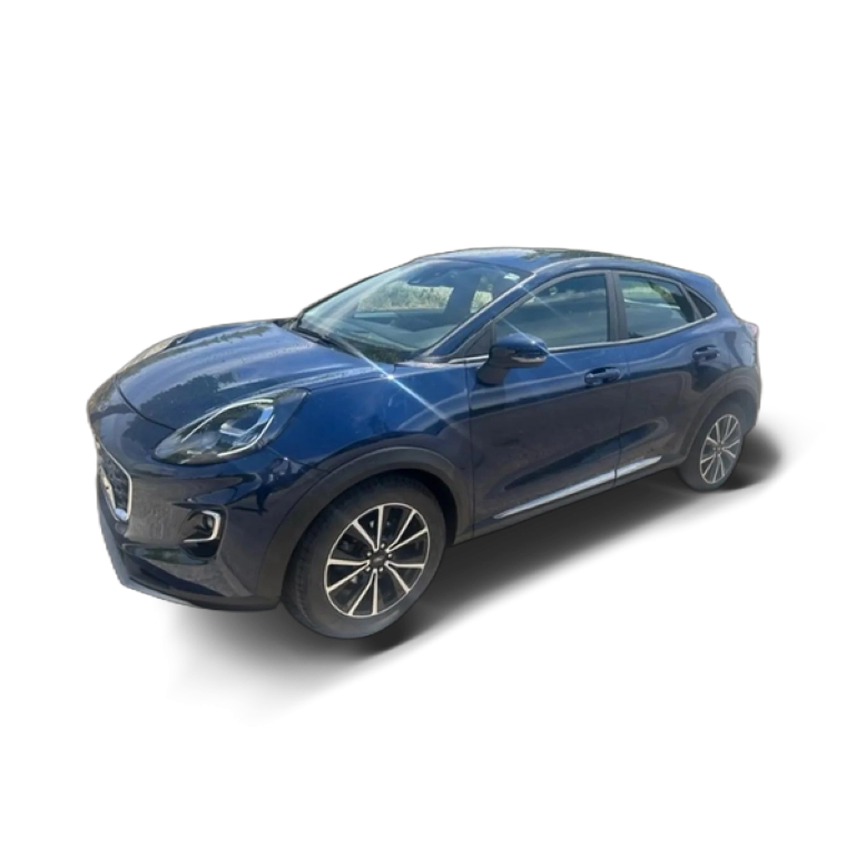 Renting Ford Puma 1.5 Ecoblue Titanium 120 Azul 1