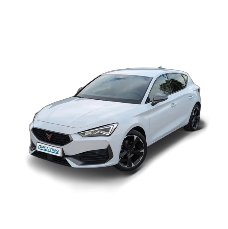 Renting CUPRA Leon 1.5 ETSI DSG 110Kw Blanco 1 2