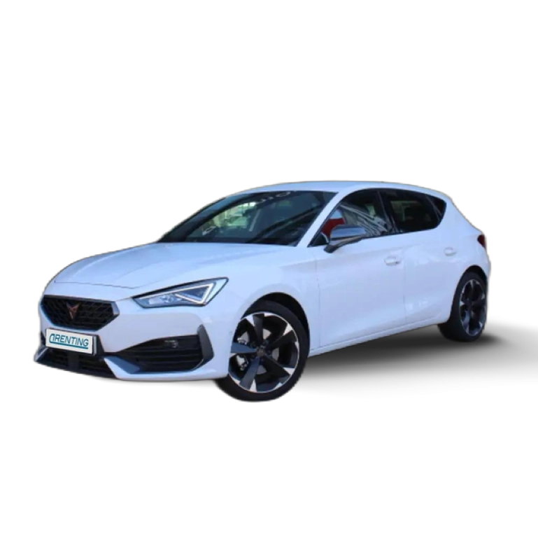 Renting CUPRA Leon 1.5 ETSI DSG 110Kw Blanco 5