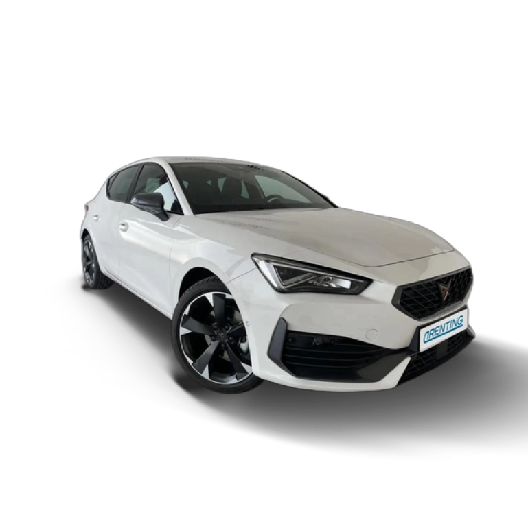 Renting CUPRA Leon 1.5 ETSI DSG 110Kw Blanco