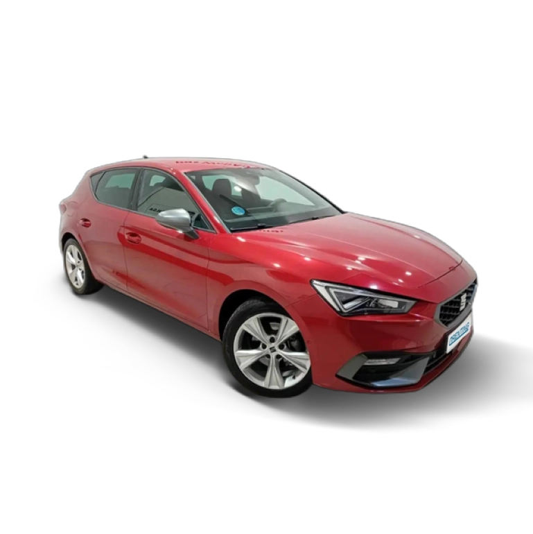 Renting SEAT Leon 1.5 eTSI DSG-7 S&S FR Special Edition 150 Rojo