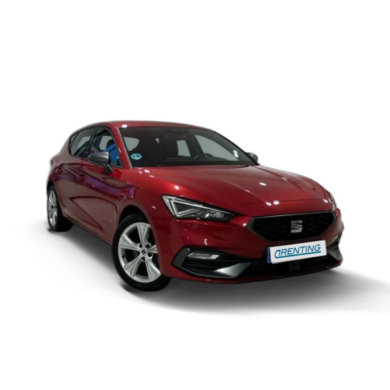 Renting SEAT Leon 1.5 eTSI DSG-7 S&S FR Special Edition 150 Rojo 2