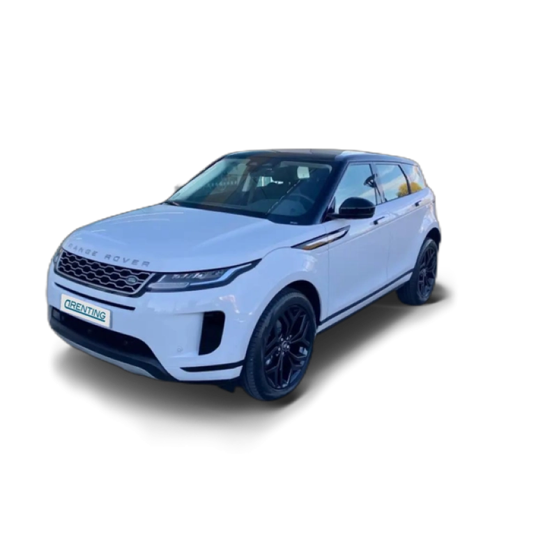 Renting Land Rover Range Rover Evoque 1.5 I3 PHEV S AWD Auto Blanco