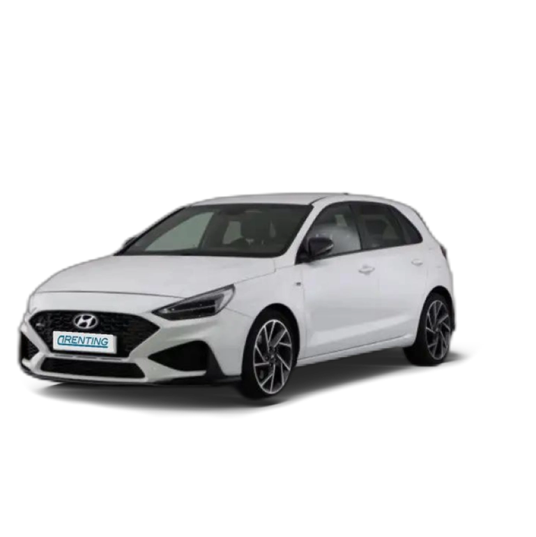 Renting Hyundai i30 1.5 TGDI N Line 48V 160 Blanco 1