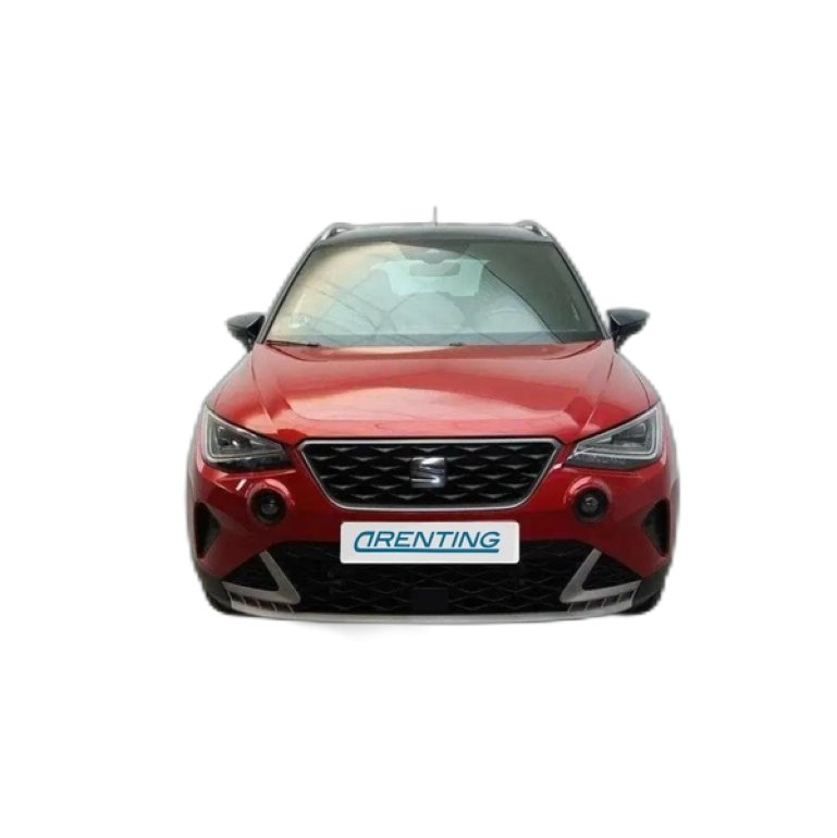 Renting SEAT Arona 1.5 TSI 110kW (150CV) DSG FR Plus Rojo 1