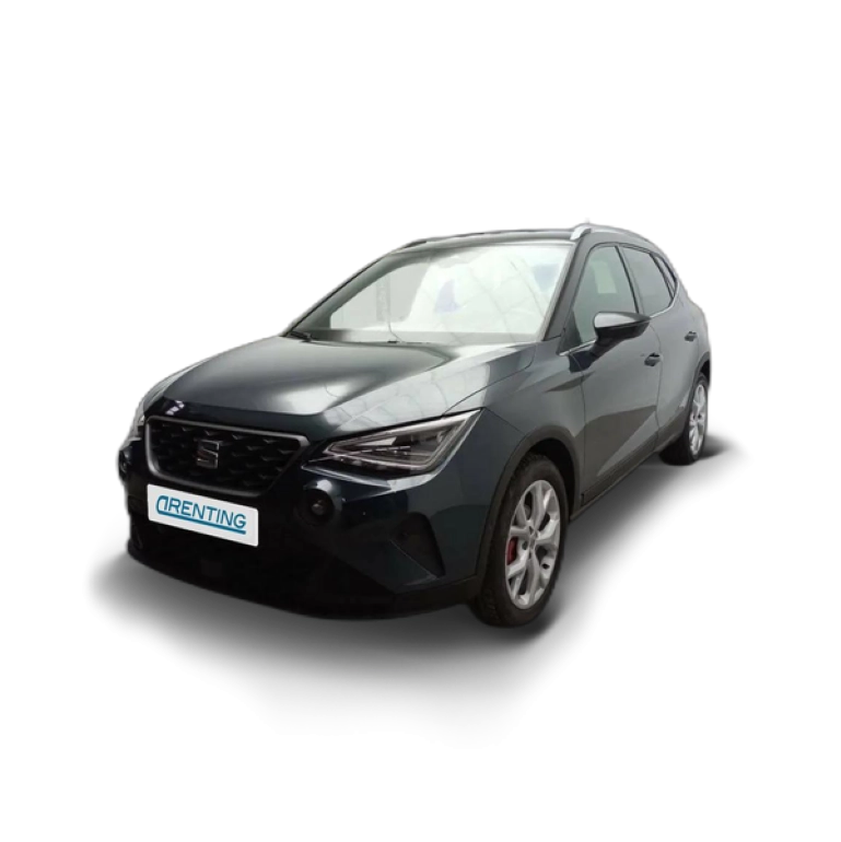 Renting SEAT Arona 1.5 TSI 110kW (150CV) DSG FR Plus Gris 2