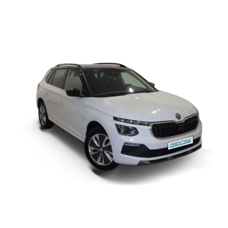 Renting Skoda Kamiq 1.5 TSI Design DSG7 Blanco