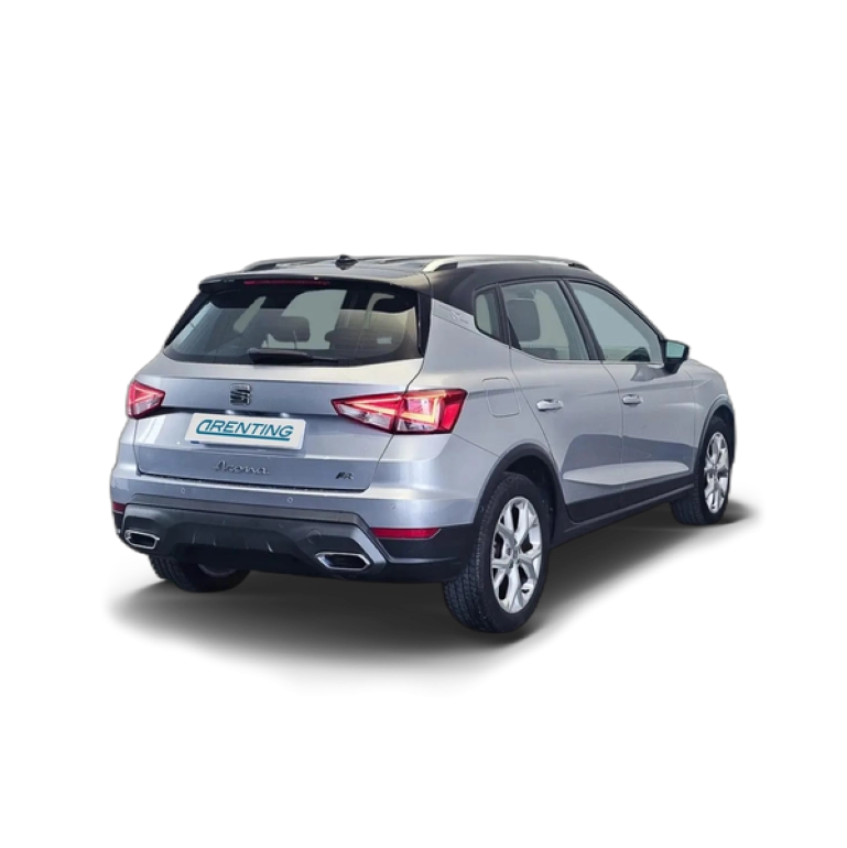 Renting SEAT Arona 1.5 TSI Eco S&S FR DSG7 150 Plateado